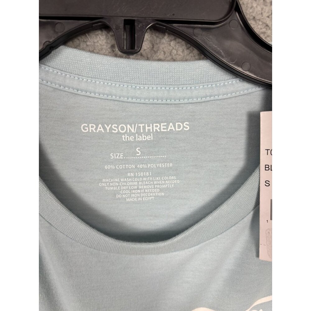 Grayson Threads, the Label Juniors' Kindness Graphic T-Shirt Blue Size Small NWT - Picture 6 of 8